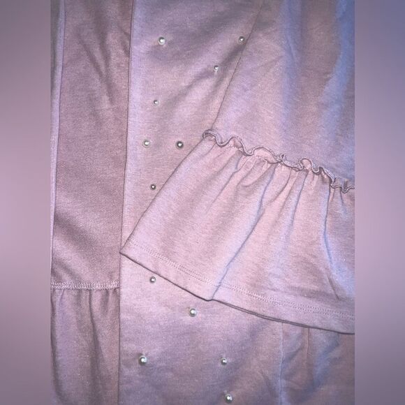 Lane Bryant Mauve Pearl Front Cardigan/Top Size 26/28 EUC Fairy Feminine - Picture 3 of 8